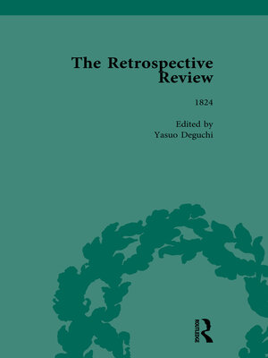 cover image of The Retrospective Review Vol 9